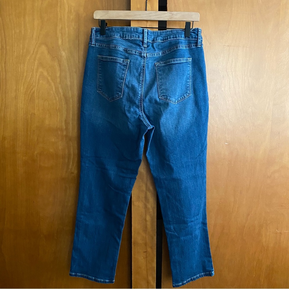 Sonoma Denim Blue Straight Leg Jeans 14 Petite - Picture 7 of 7